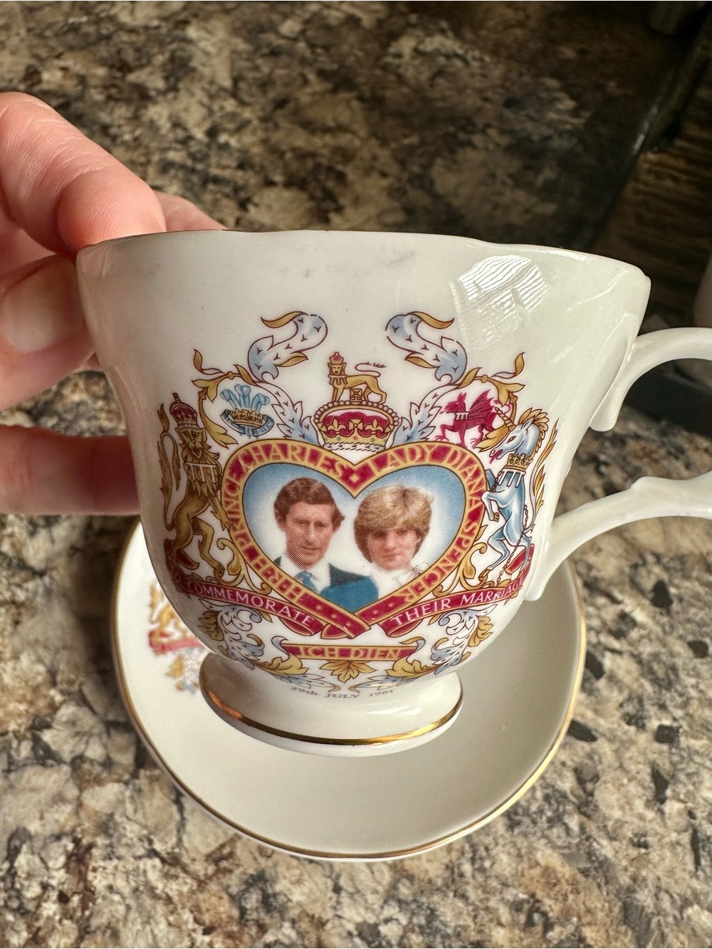 1981 Charles & Diana Royal Wedding Commemorative Tea Set